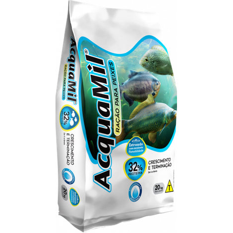 ACQUAMIL CRESCIMENTO 32% 25KG