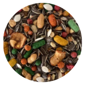 MISTURA P/ PAPAGAIO C/ FRUTAS 5KG (SEM MILHO)