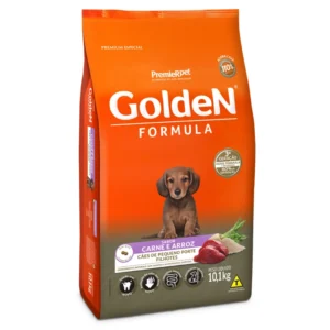 GOLDEN FILHOTE CARNE MINI BITS 10KG