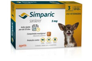 SIMPARIC 5MG 01 COMPR (1,3 A 2,5KG )