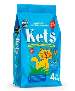 AREIA KETS COMUM 5X4KG FARDO