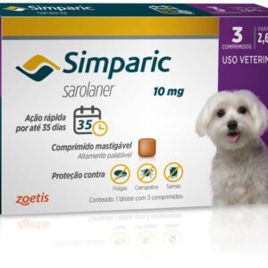 SIMPARIC 10MG 01 COMPR (2.5 A 5KG)