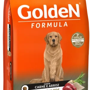 GOLDEN ADULTO CARNE E ARROZ 15KG