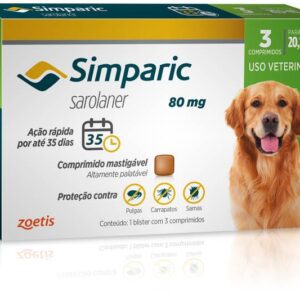 SIMPARIC 80MG 01 COMPR ( 20 A 40KG )