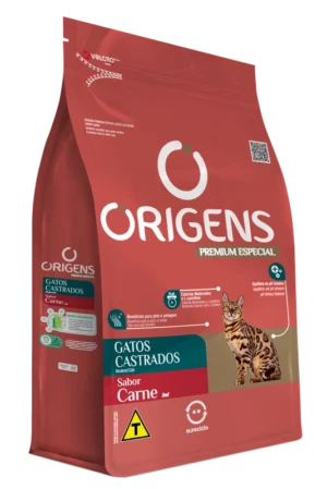 ORIGENS GATO CASTRADO CARNE 10KG
