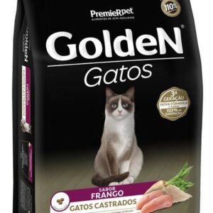 GOLDEN GATOS CASTRADO FRANGO 10KG