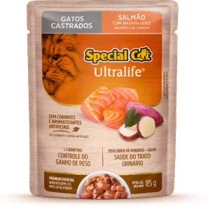 SACHE SPECIAL CAT CASTRADO SALMÃO 12X85G