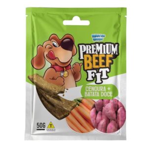 BIFINHO BEEF FIT CENOURA E BATATA DOCE 50 GR