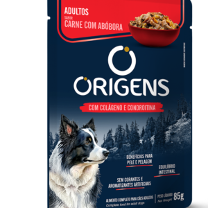 SACHE ORIGENS 85G CAO CARNE E ABÓBORA