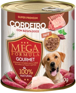 LATA MEGA CAO AD CORDEIRO GOURMET 280G
