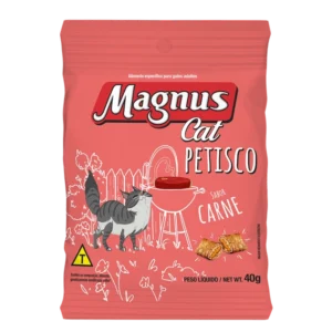 MAGNUS CAT PETISCO CARNE 40G CX C/10