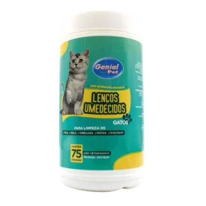 LENÇOS UMEDECIDOS GENIAL PET GATOS