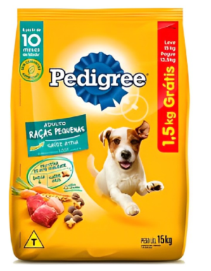 PEDIGREE ADULTO RACAS PEQUENAS 15KG